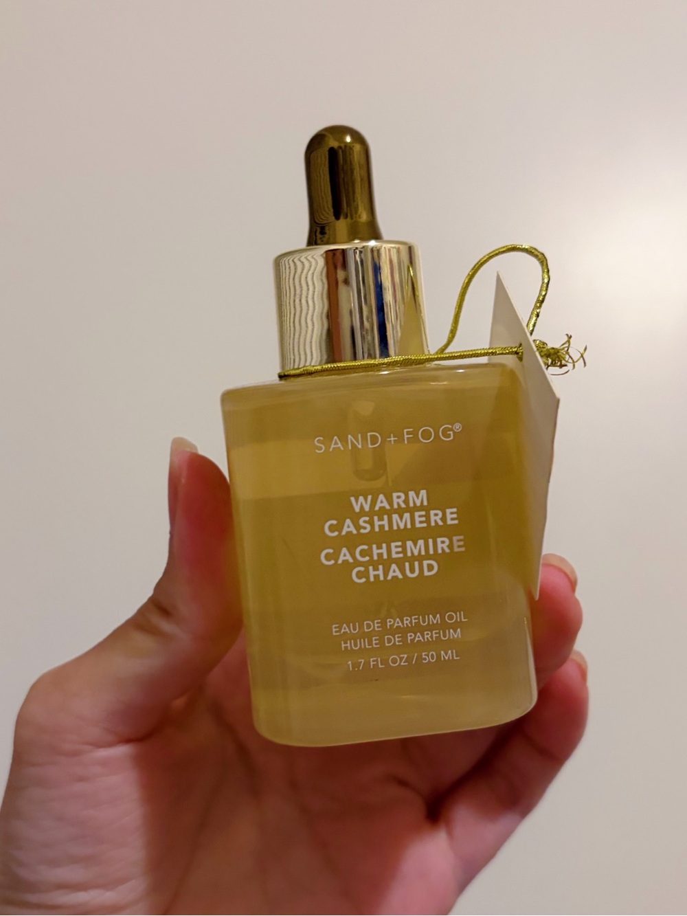 Sand + Fog Vanilla Cashmere Scented Oil
